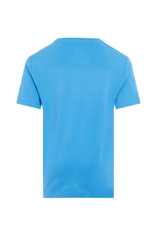 Хлопчик Дитяча бавовняна футболка Calvin Klein Jeans 0 IU0IU00678.128.176.PPYA блакитний