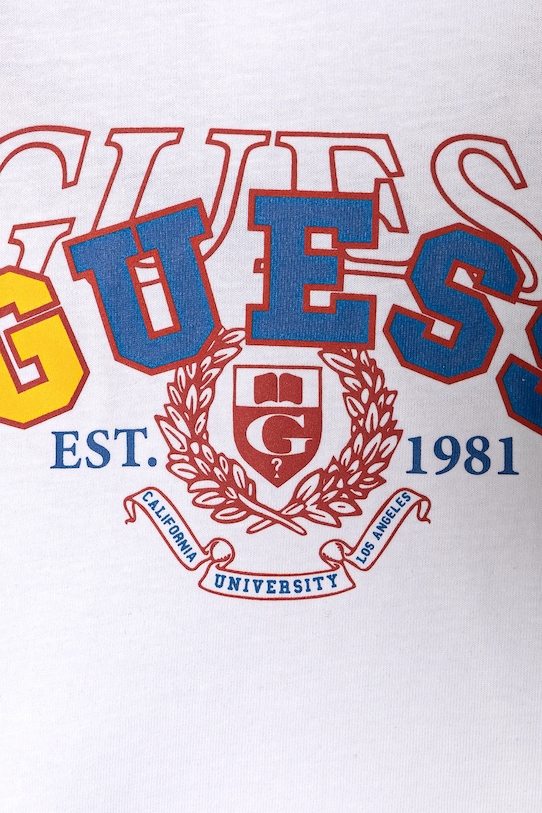 Băieți Guess tricou de bumbac pentru copii I5RI00.K8HM4.PPYA alb