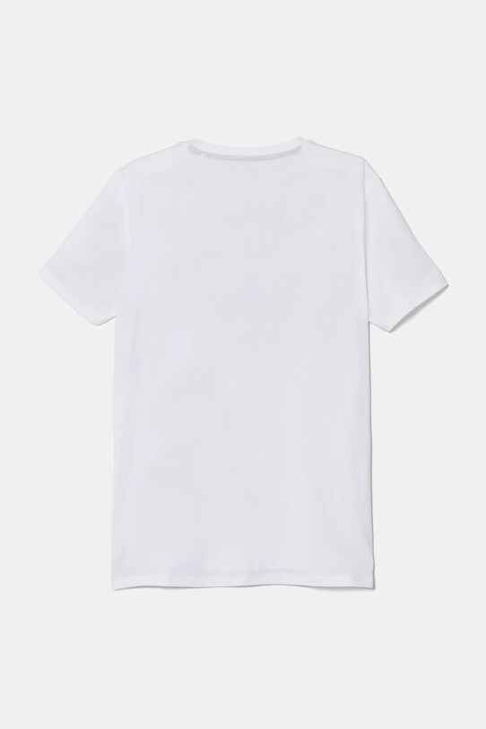 Guess tricou de bumbac pentru copii L5RI02.K8HM4.PPYA alb SS25