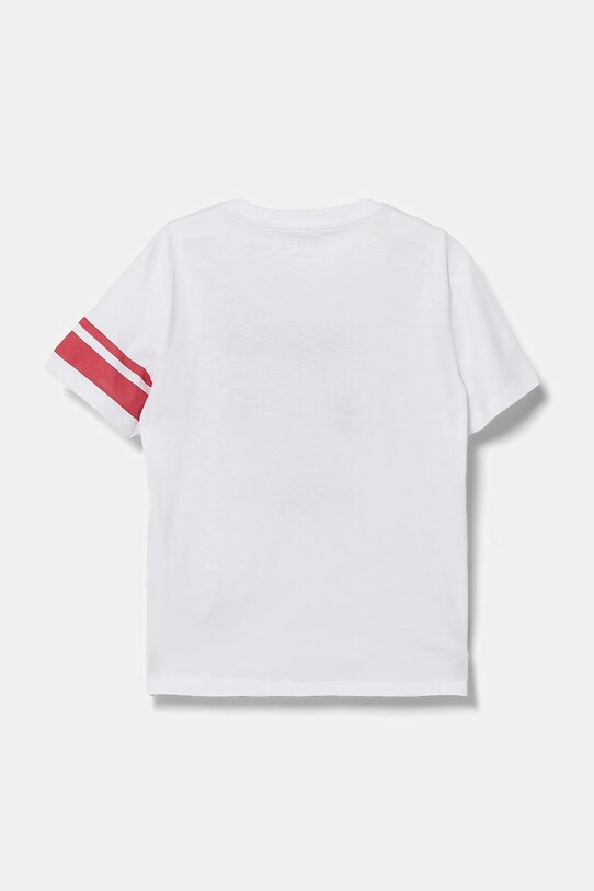 Дитяча бавовняна футболка Guess L5RI06.K6XN4.PPYA білий SS25