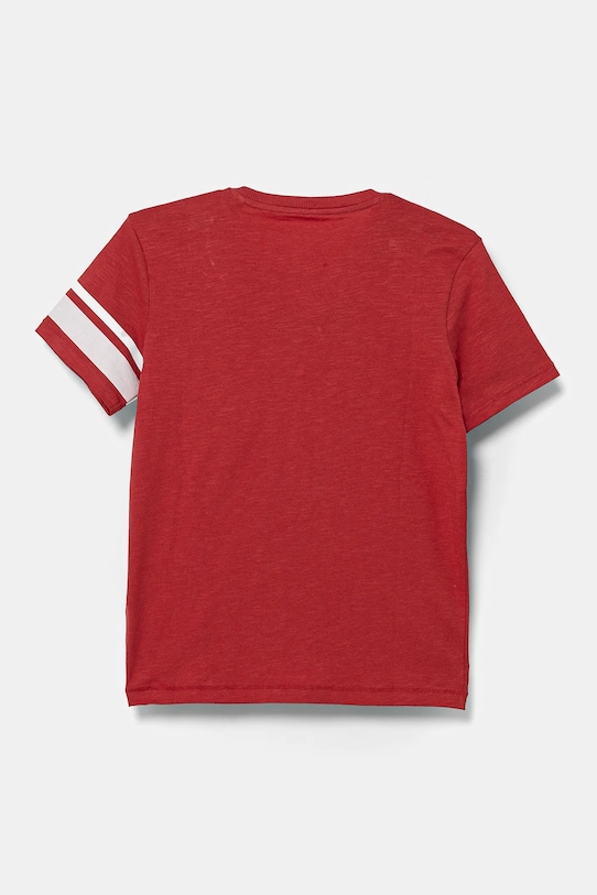 Детская хлопковая футболка Guess L5RI06.K6XN4.PPYA красный SS25