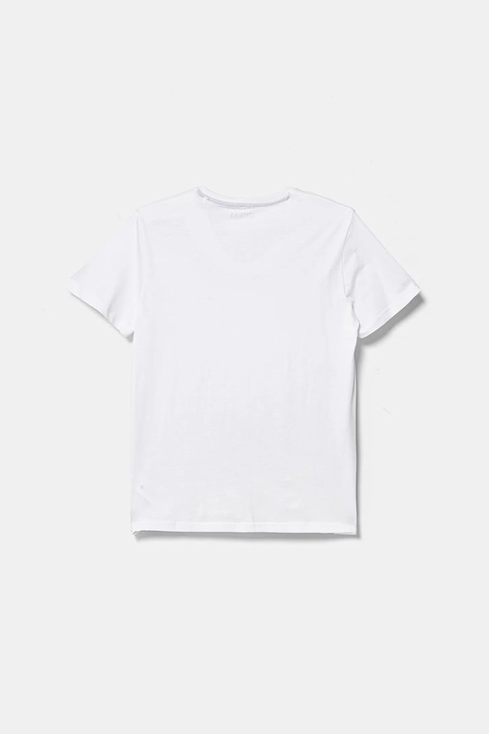 Guess t-shirt bawełniany dziecięcy L5RI12.K8HM4.PPYA biały SS25