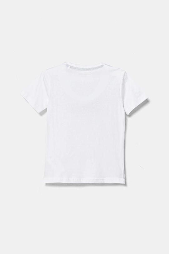 Guess t-shirt bawełniany dziecięcy L5RI13.K8HM4.PPYA biały SS25