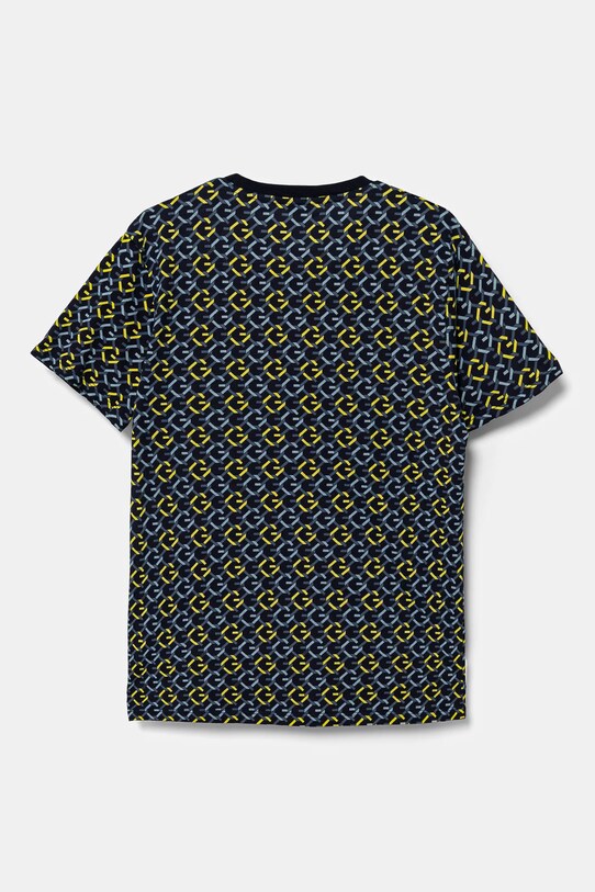 Дитяча бавовняна футболка Guess L5RI18.K8HM4.PPYA темно-синій SS25