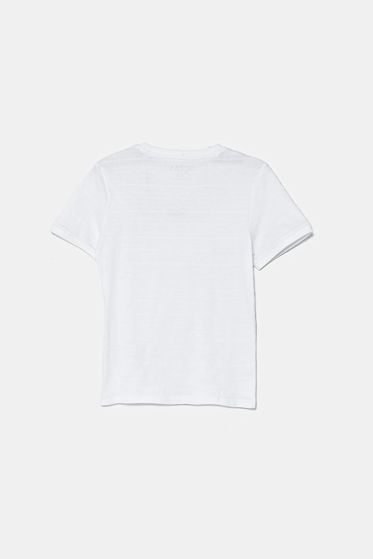 Дитяча бавовняна футболка Guess L5RI19.KCM20.PPYA білий SS25
