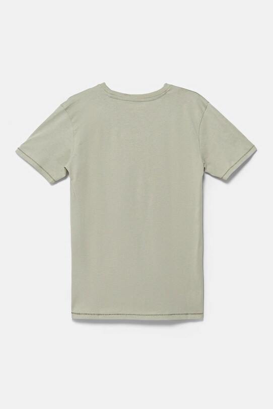Guess t-shirt bawełniany dziecięcy L5RI22.K8HM4.PPYA zielony SS25