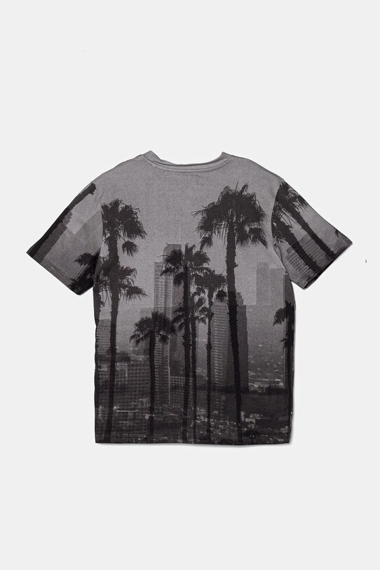 Guess tricou din bumbac L5RI26.K8HM4.PPYA gri SS25