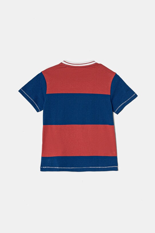 Guess t-shirt bawełniany dziecięcy N5RI13.K9N34.PPYA czerwony SS25