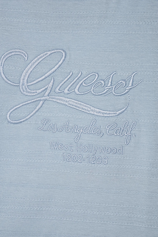 Băieți Guess tricou de bumbac pentru copii N5RI24.KCM20.PPYA albastru