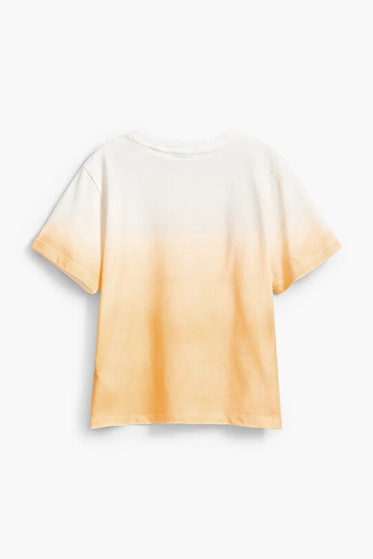 Băieți Desigual tricou de bumbac pentru copii 25SBTK13 portocaliu