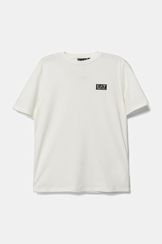EA7 Emporio Armani tricou copii print bej 7B000093.AF10373