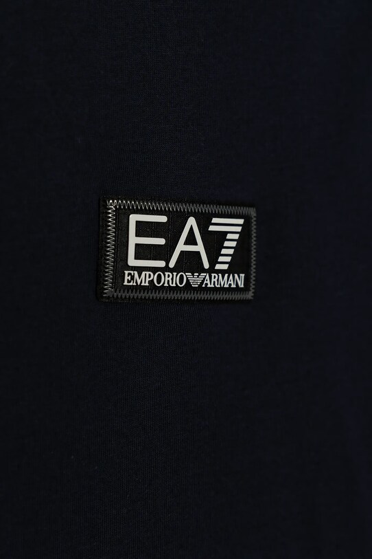 Chlapec Detské bavlnené tričko EA7 Emporio Armani 7B000054.AF10378 tmavomodrá