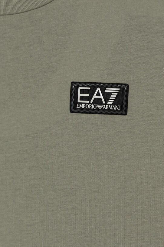 Băieți EA7 Emporio Armani tricou de bumbac pentru copii 7B000054.AF10378 verde