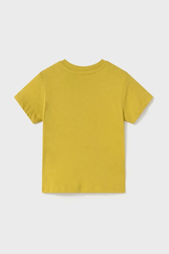 Dětské bavlněné tričko Mayoral 1054.3C.Baby.PPYA žlutá SS25