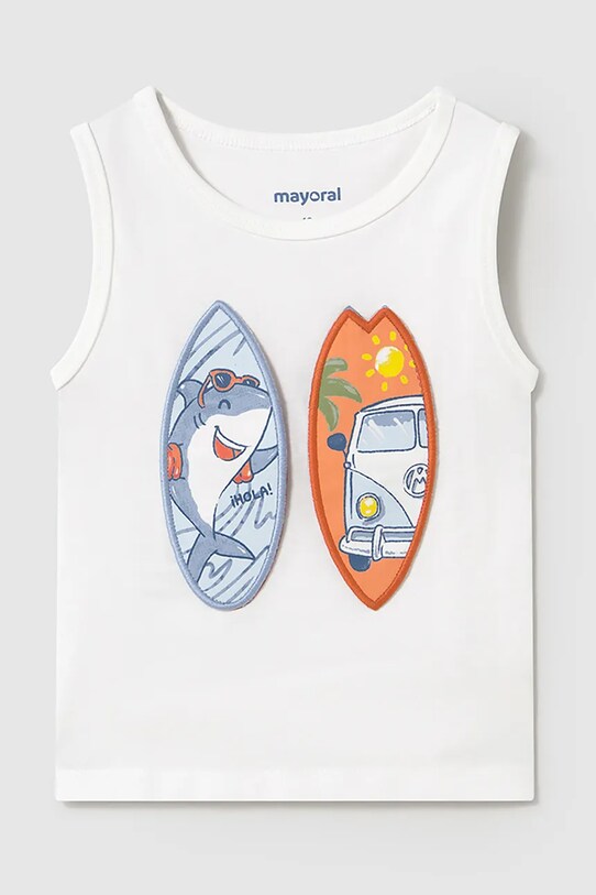 Mayoral top copii print alb 1069.3H.Baby.PPYA