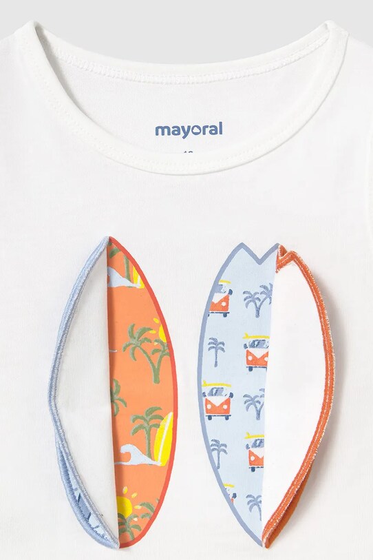 Mayoral top copii alb 1069.3H.Baby.PPYA