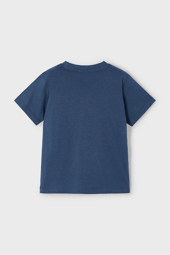 Мальчик Детская хлопковая футболка Mayoral 3029.5D.Mini.PPYA тёмно-синий