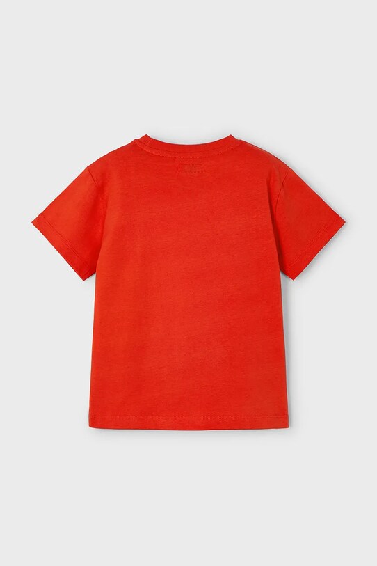 Băieți Mayoral tricou de bumbac pentru copii 3048.5J.Mini.PPYA rosu