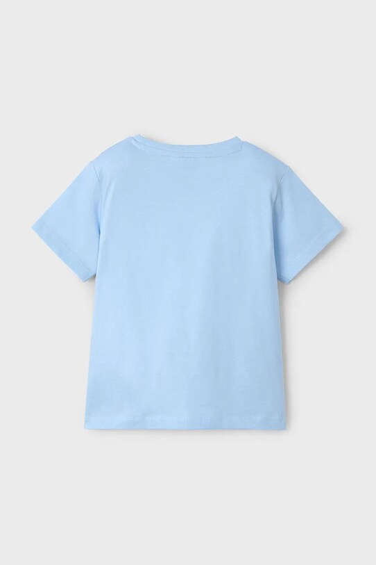Băieți Mayoral tricou de bumbac pentru copii 2-pack 3049.5J.Mini.PPYA albastru