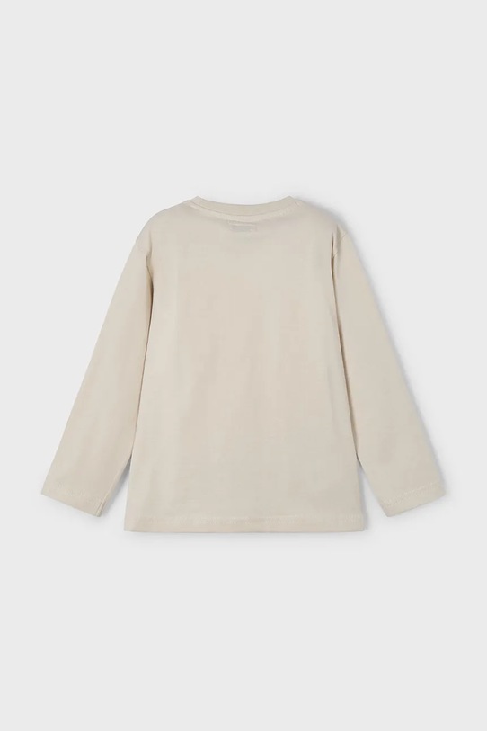 Chłopiec Mayoral longsleeve bawełniany dziecięcy 3052.5H.Mini.PPYA beżowy