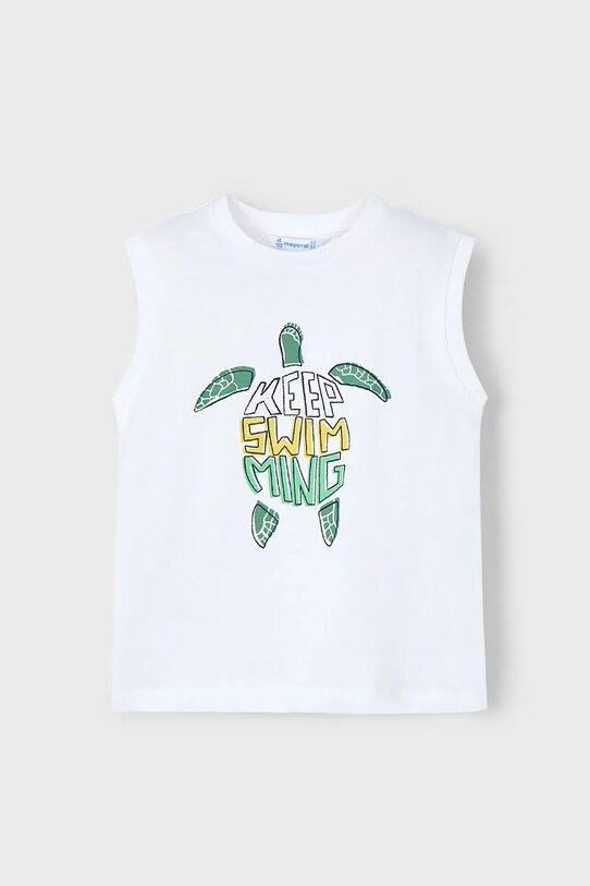 Dječji top Mayoral pamuk zelena 3053.5J.Mini.PPYA