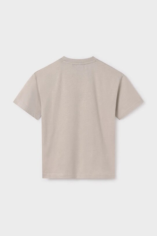 Băieți Mayoral tricou de bumbac pentru copii 6001.7A.Junior.PPYA bej