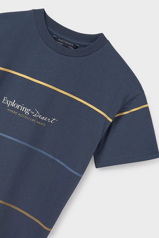 Детска памучна тениска Mayoral син 6008.7D.Junior.PPYA