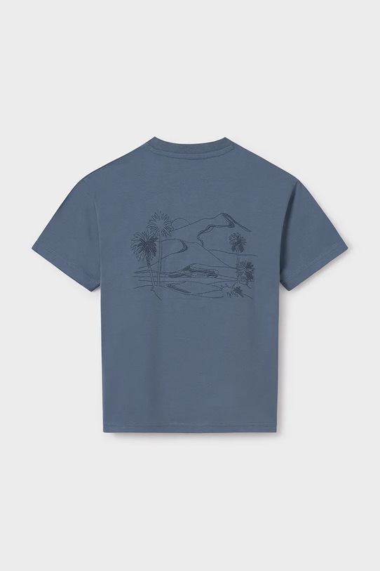 CHLAPEC Dětské tričko Mayoral 6010.7D.Junior.PPYA modrá