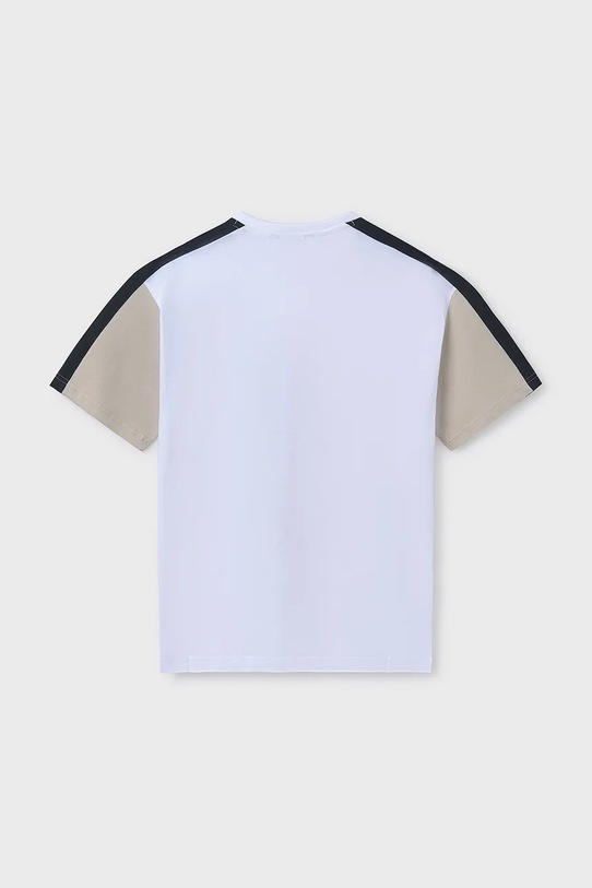 Mayoral tricou de bumbac pentru copii 6015.7F.Junior.PPYA bej SS25