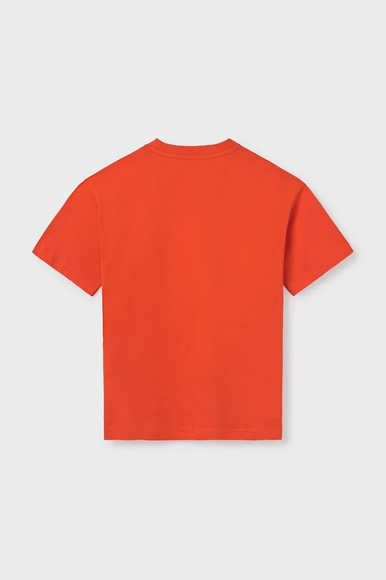 Mayoral tricou de bumbac pentru copii 6016.7F.Junior.PPYA rosu SS25