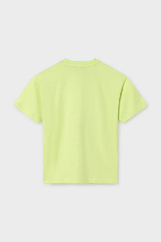 CHLAPEC Dětské bavlněné tričko Mayoral 6016.7F.Junior.PPYA zelená