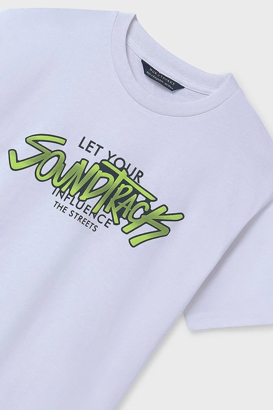 Мальчик Детская хлопковая футболка Mayoral 2 шт 6018.7F.Junior.PPYA зелёный