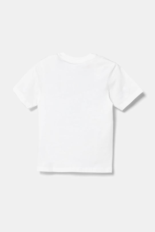 Chłopiec adidas Performance t-shirt bawełniany dziecięcy MESSI JJ1416 biały
