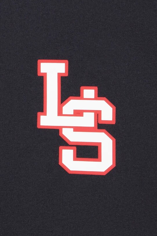 Fiú Levi's gyerek pamut póló "LS" MONOGRAM TEE 8EL402 fekete