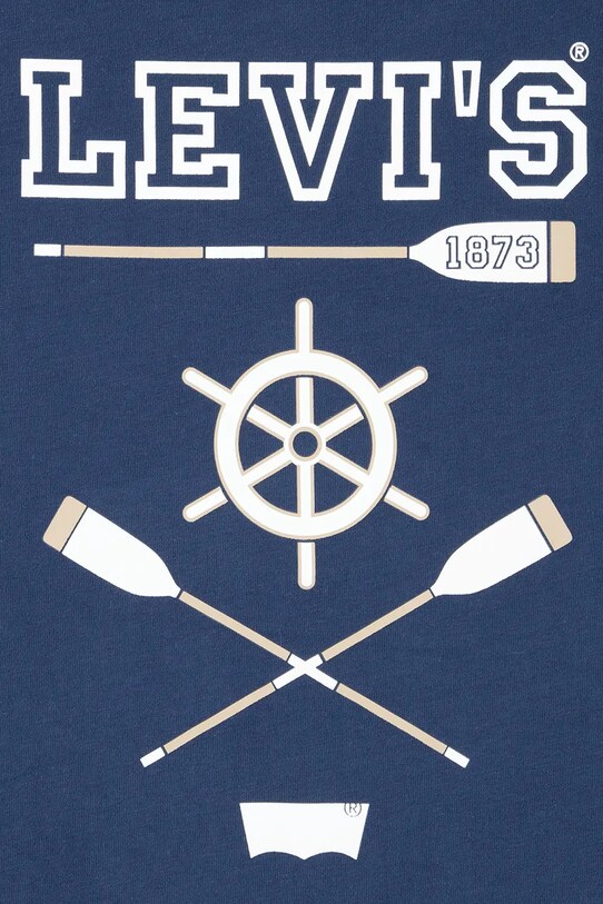 Αγορίστικα Παιδικό μπλουζάκι Levi's REGATTA TEE 9EM280 σκούρο μπλε