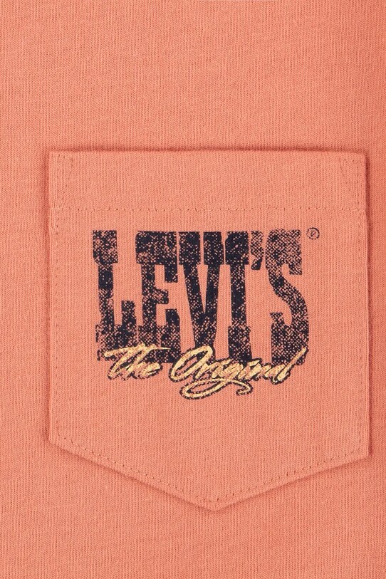 Детская футболка Levi's CANYON LANDSCAPE TEE оранжевый 9EM301