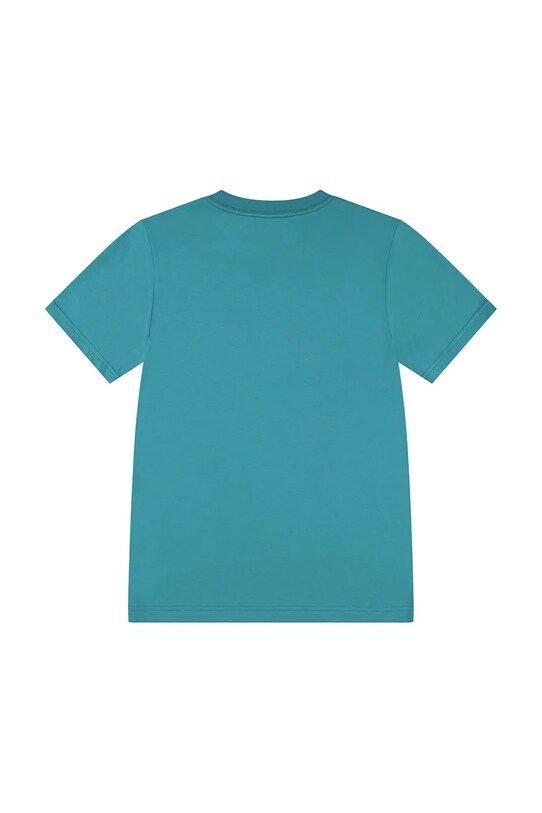 Levi's t-shirt bawełniany dziecięcy SUNSET POCKET TEE 8EM359 turkusowy SS25