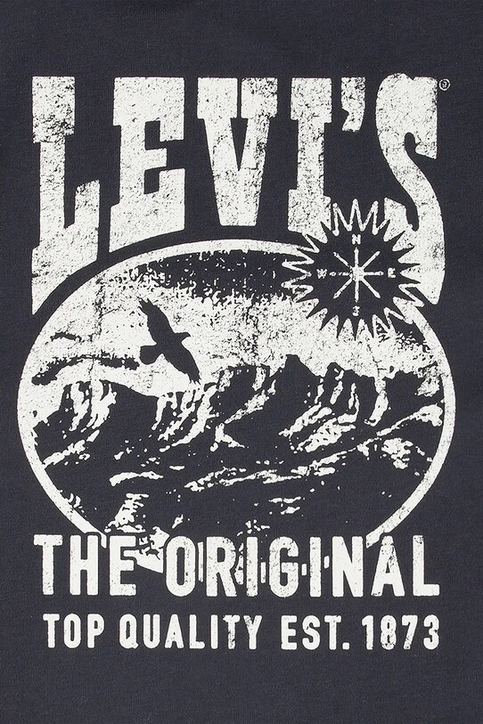 Băieți Levi's tricou copii VALLEY VIEW TEE 8EM600 negru
