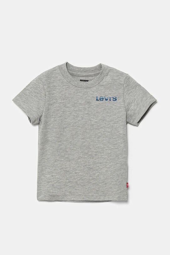 Levi's tricou copii NEW WAVE SPORTSWEAR LOGO TEE print gri 9EM659