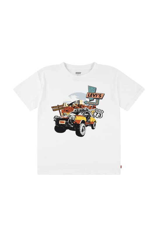 Levi's tricou copii DAY TRIP TEE print alb 8EM787