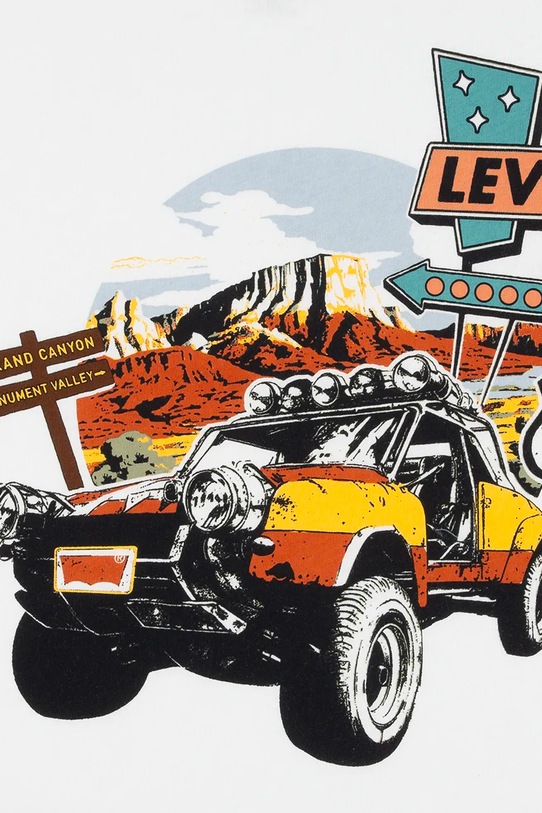 Băieți Levi's tricou copii DAY TRIP TEE 8EM787 alb