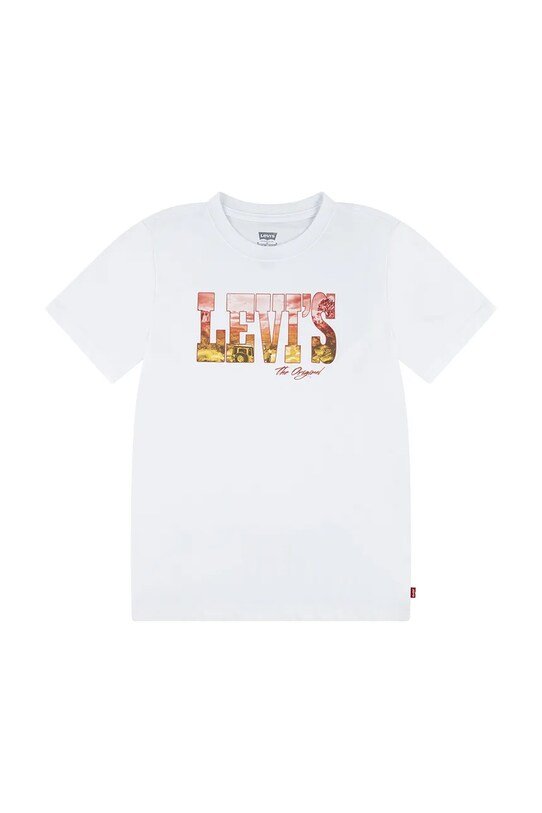 Levi's tricou copii OFF ROAD TEE 8EM789 alb SS25