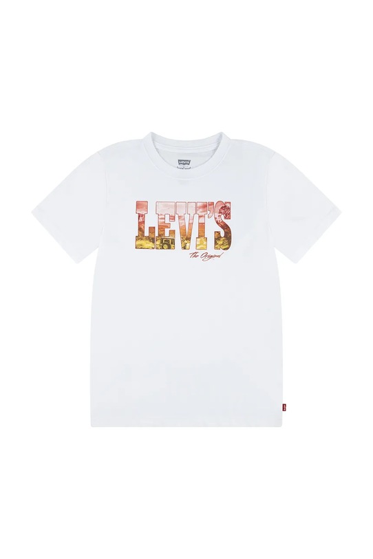 Дитяча футболка Levi's OFF ROAD TEE 8EM789 білий SS25