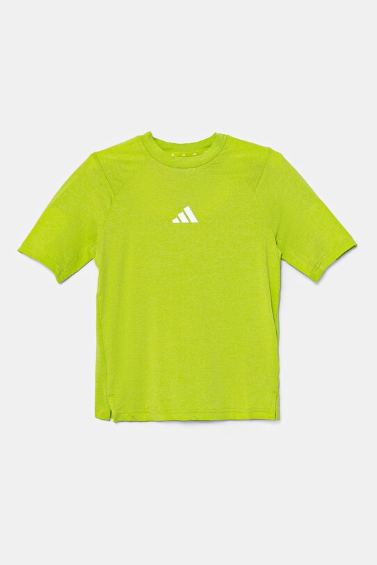 adidas gyerek póló JD0130 zöld SS25