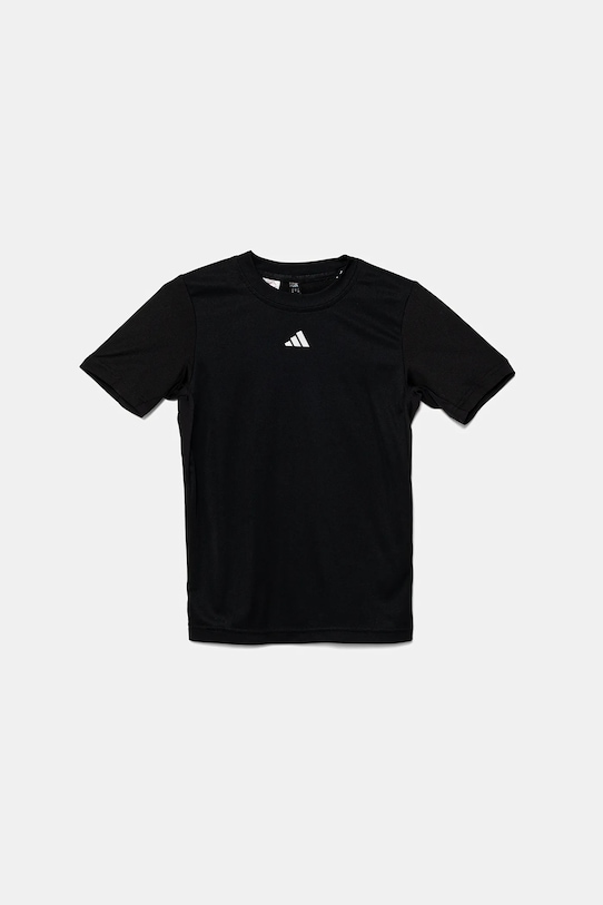 adidas Performance t-shirt dziecięcy z elastanem czarny JI9265