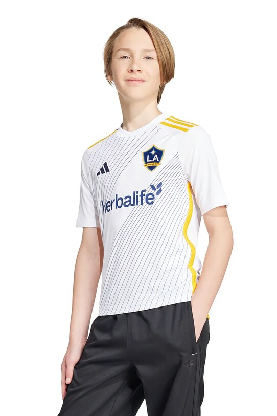 adidas Performance t-shirt dziecięcy pozostałe biały JL5805