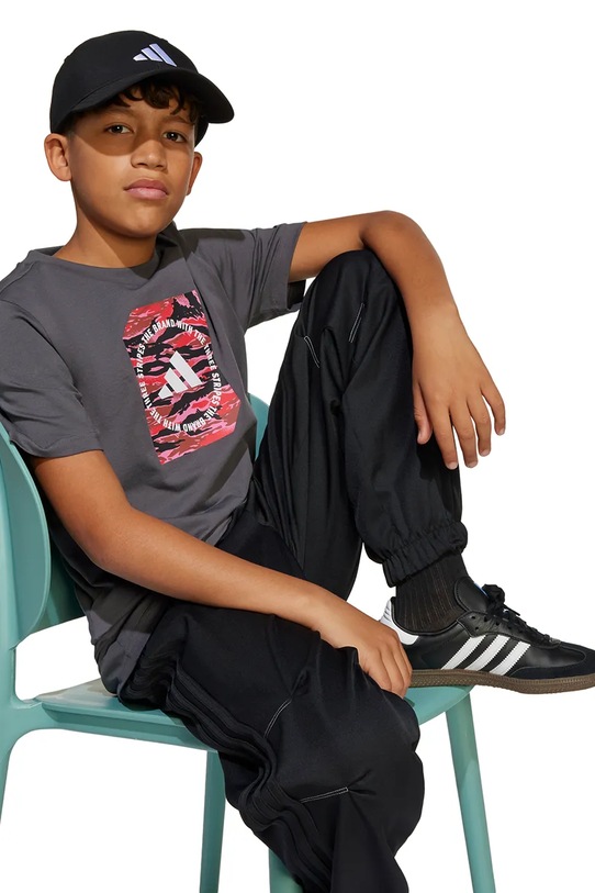 Dětské bavlněné tričko adidas JM8232