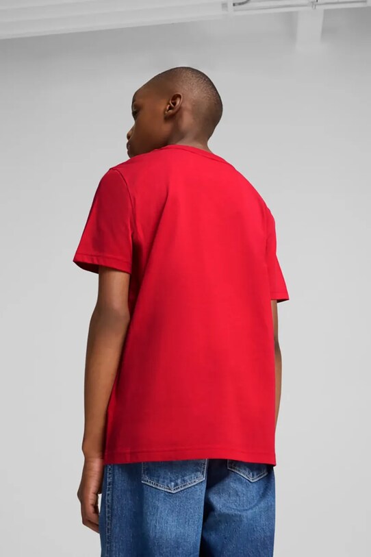 Dětské bavlněné tričko Puma ESS No. 1 Logo Tee 684906 červená