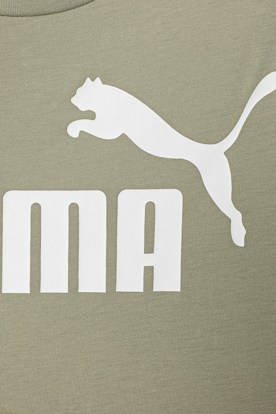 BIMBO Puma t-shirt in cotone per bambini ESS No. 1 Logo Tee 684906 verde