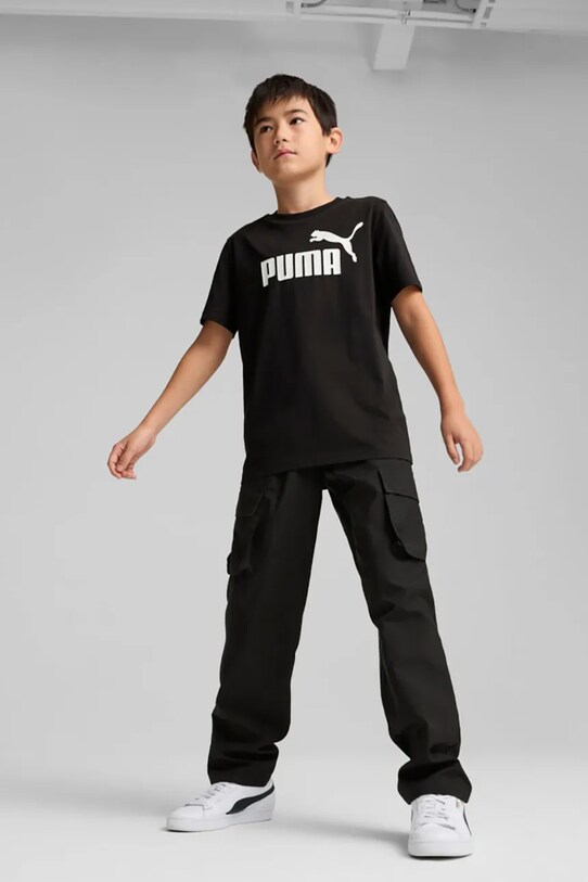 Otroška bombažna kratka majica Puma ESS No. 1 Logo Tee 684906